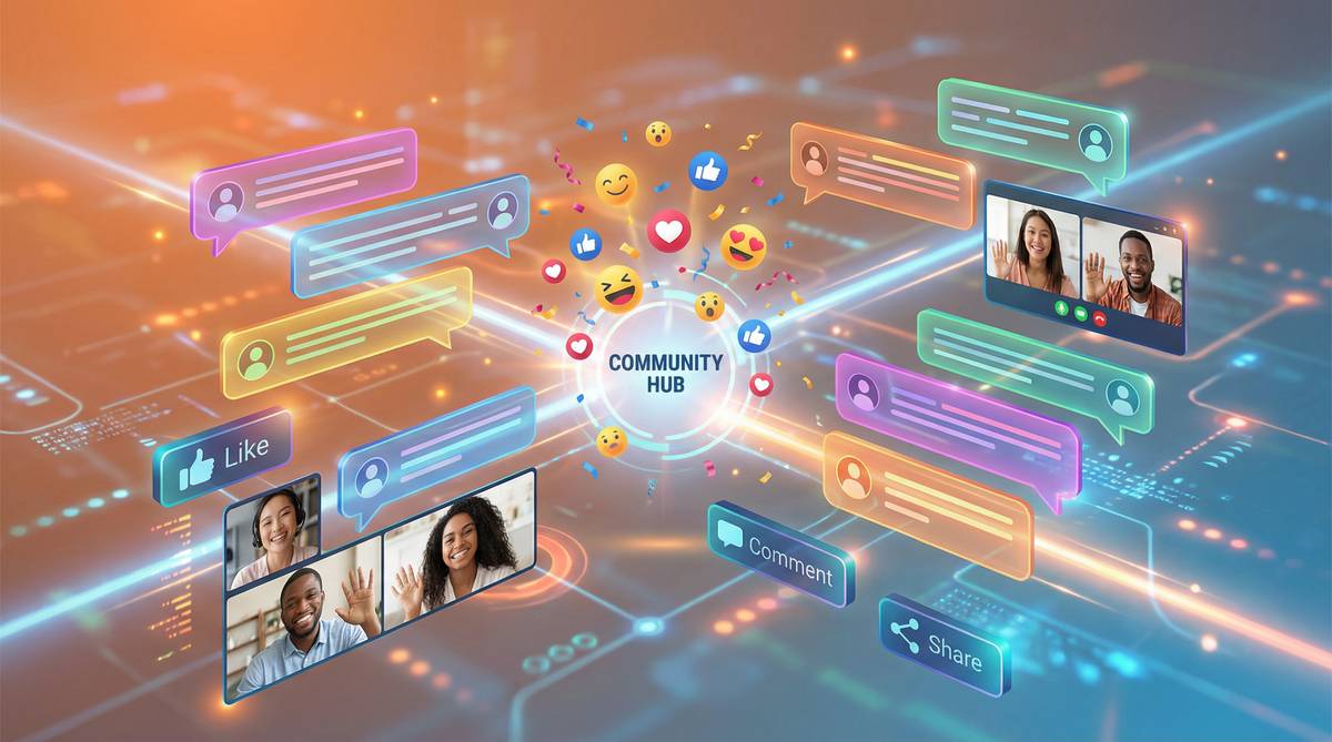 社区美图视频展示